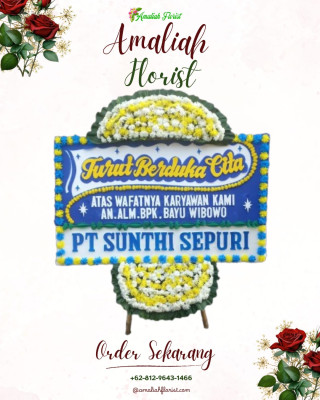Papan Bunga Duka di Julang